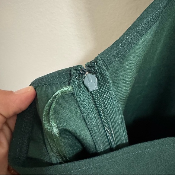 Petal & Pup Yvonne Emerald Green Hi Low Cut Out Midi Dress S - Picture 13 of 16